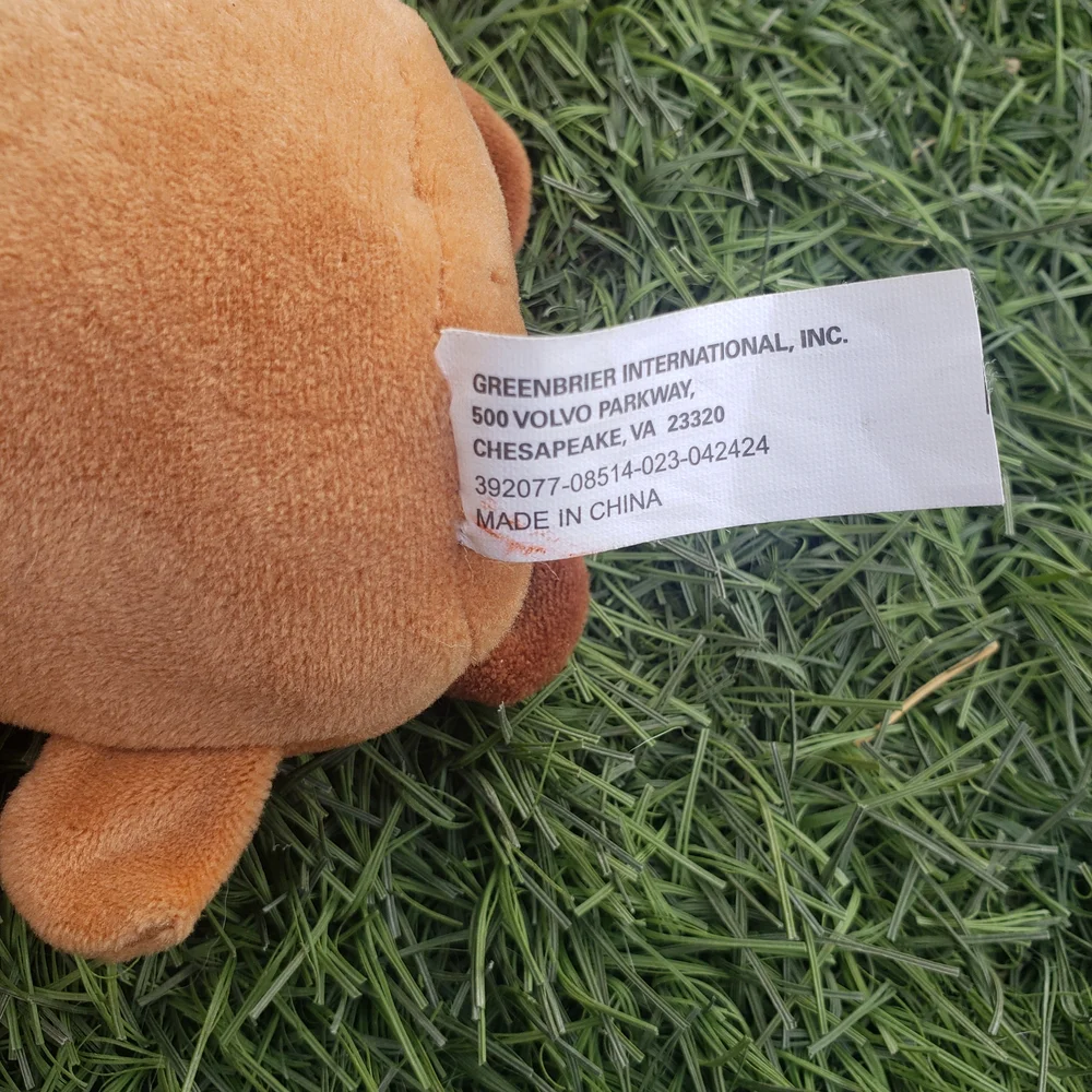 Fuzzy Friends Brown Doggie plush toy with a 6-inch - Picture 3 of 4